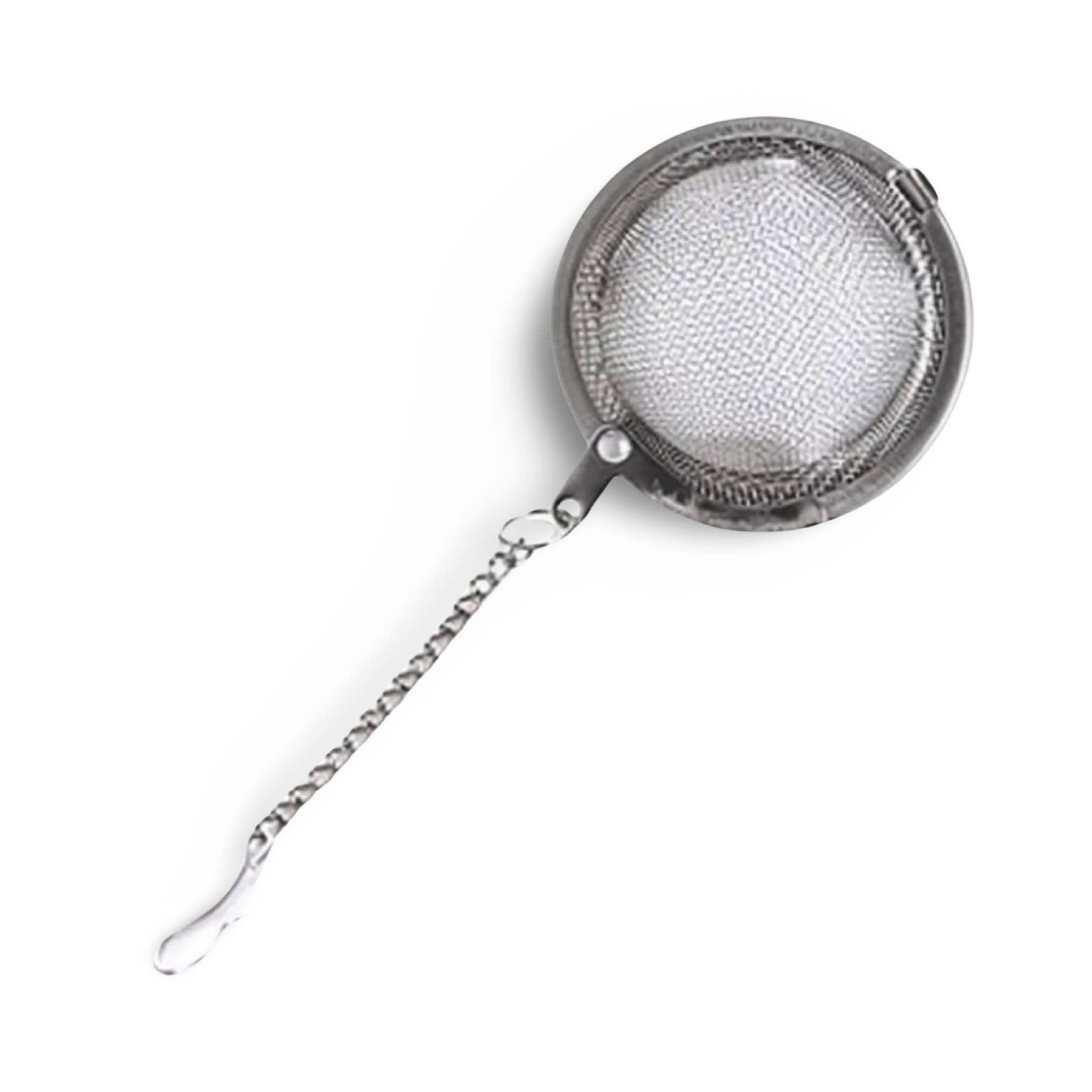 Edelstahl Teeball in silber