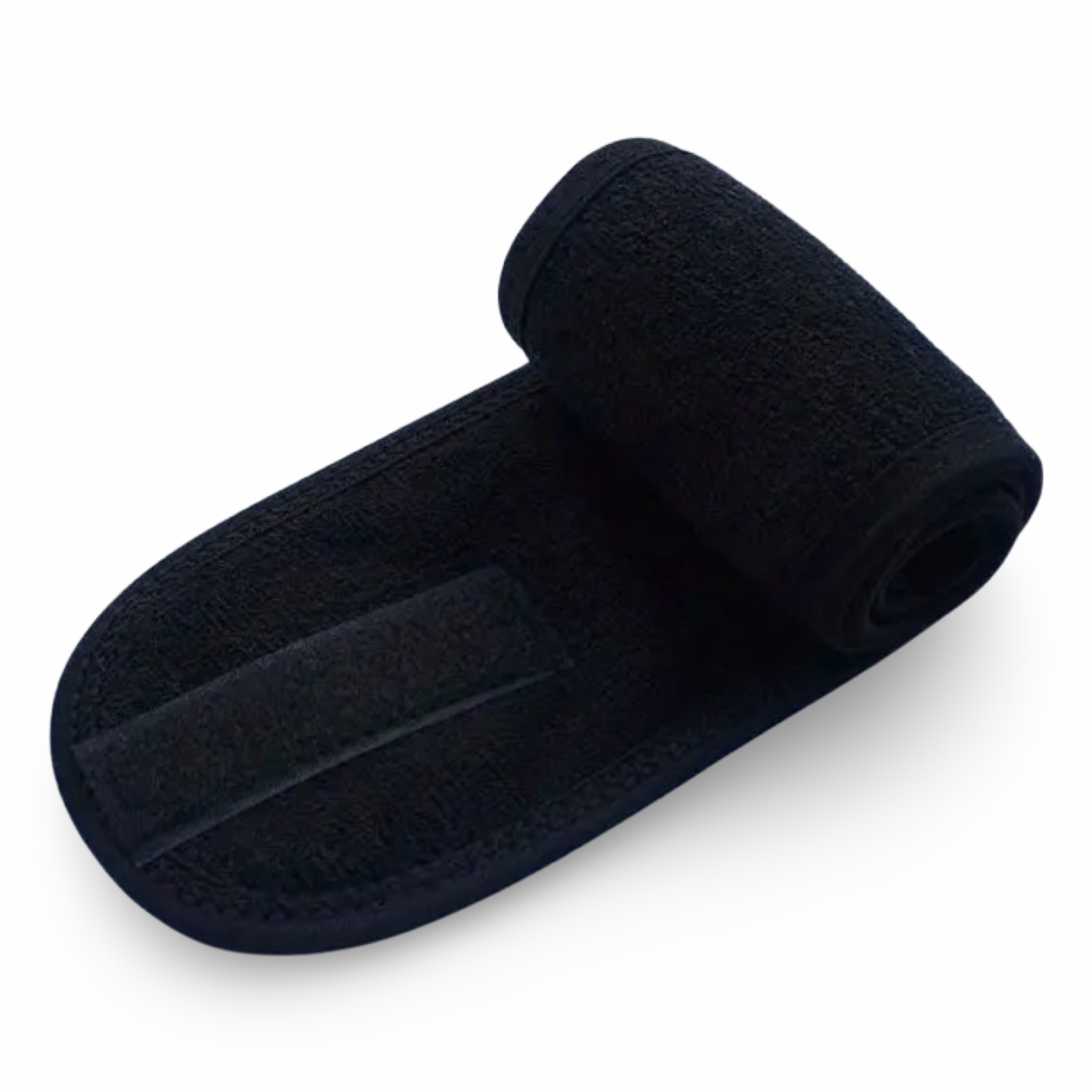 Elastisches Kosmetik-Stirnband schwarz