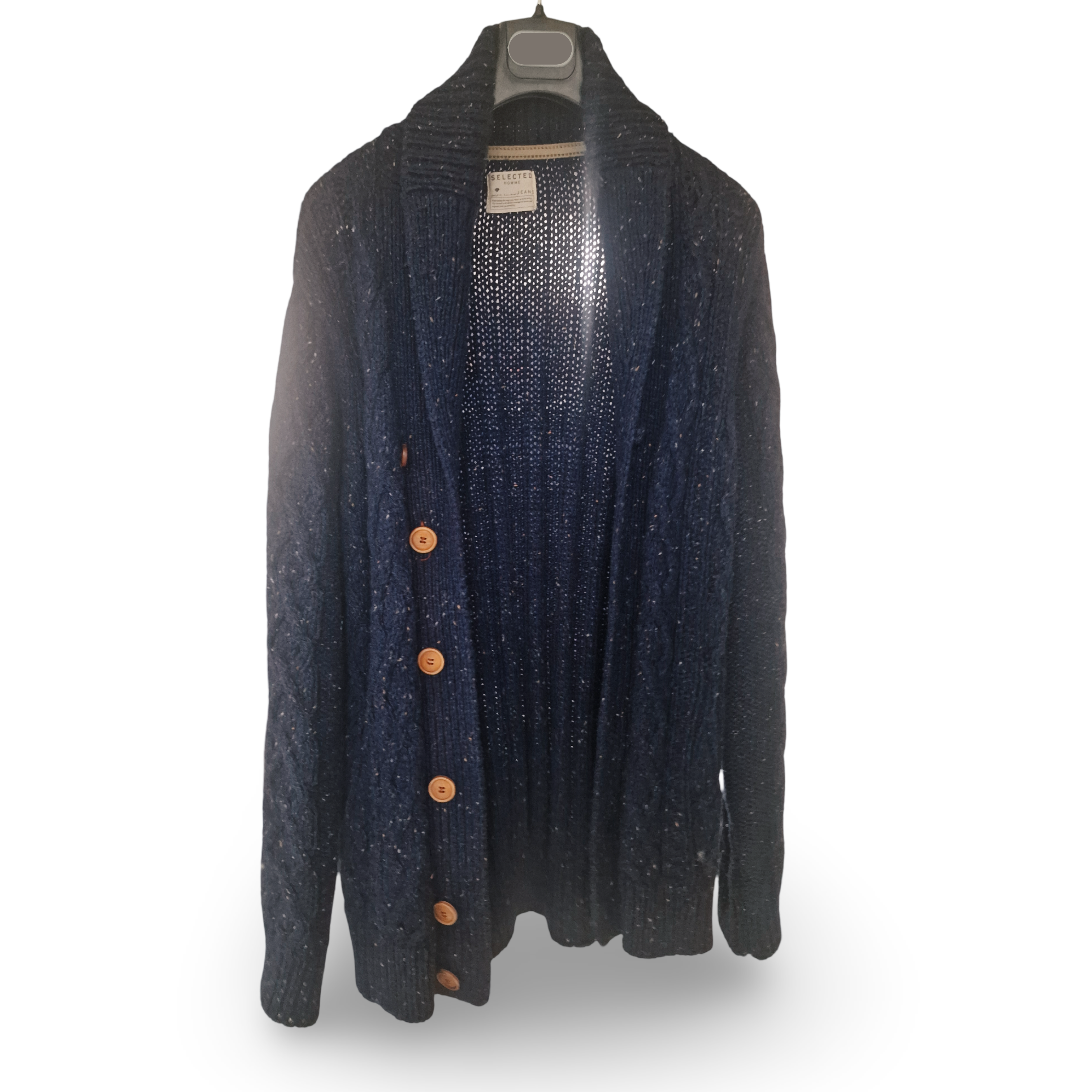 Selected Homme Herren-Strickjacke – Größe L