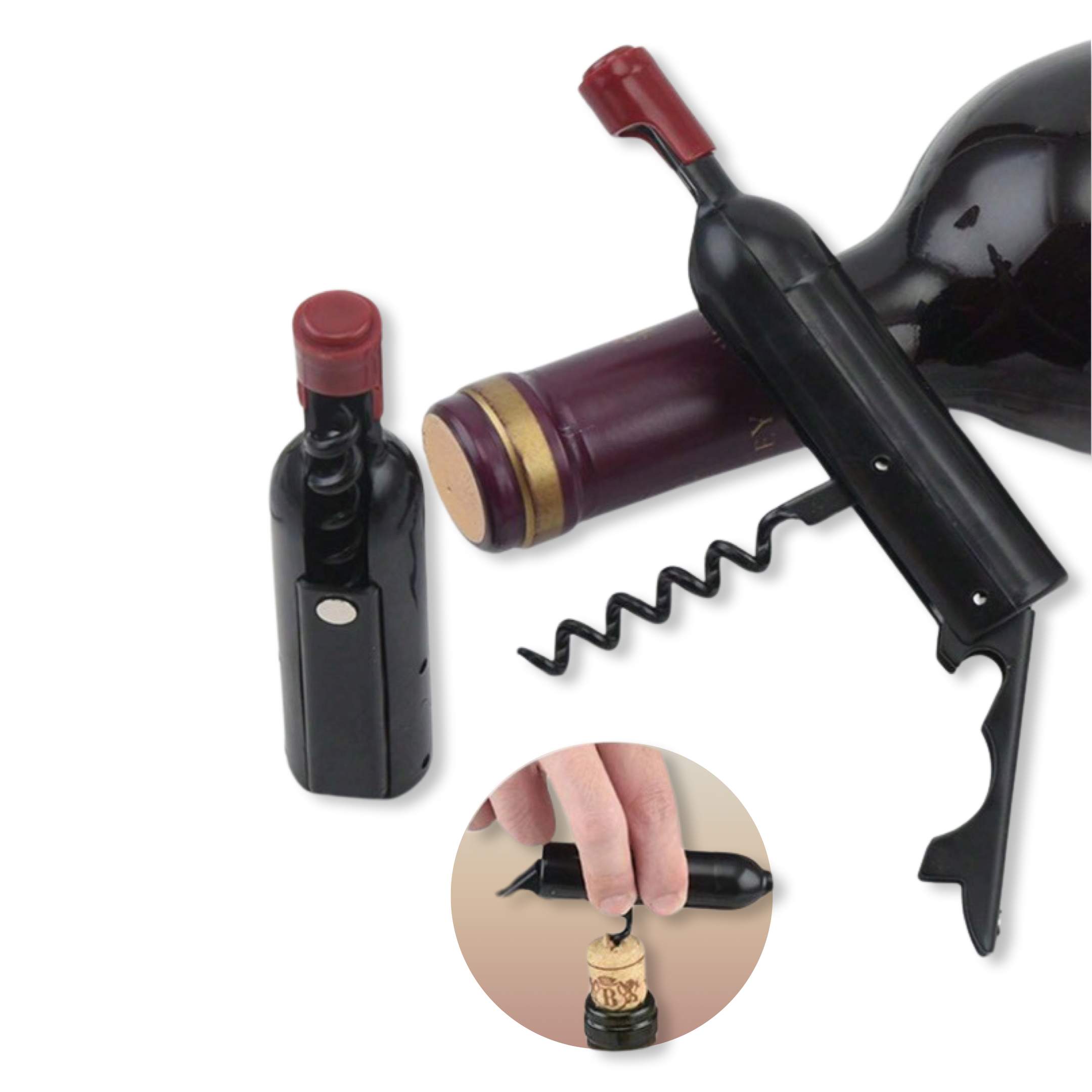 Korkenzieher und Flaschenöffner