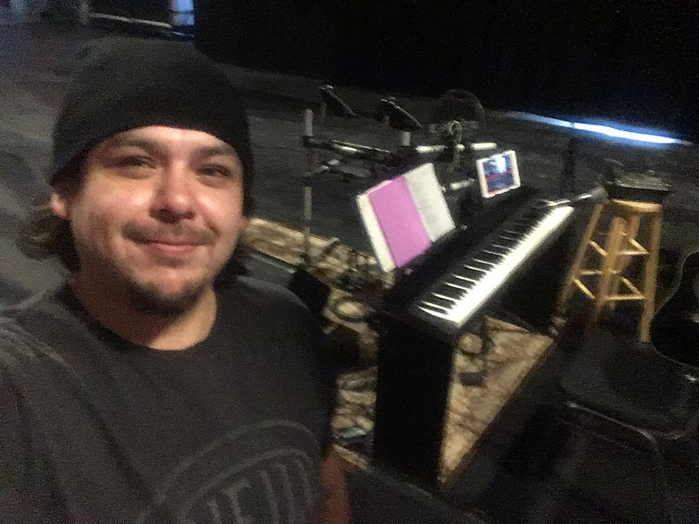 Rehearsals at the Dekker Centre