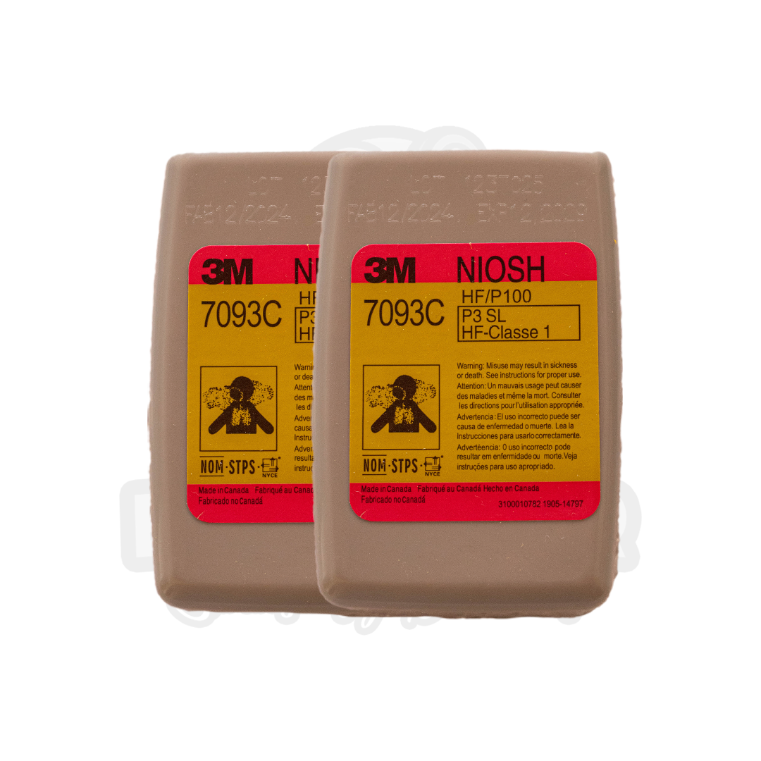 FILTRO 7093C 3M MATERIAL PARTICULADO PQ x2 UND