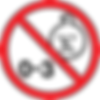Warning sign: Not suitable for children aged 0–3 years