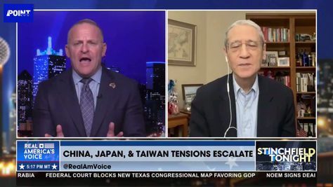 Grant Stinchfield Interviews Gordon Chang on Real America’s Voice About Rising Tensions Between China, Japan, and Taiwan