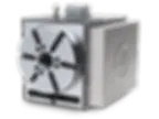 Haas HRT210SP rotary table used for precision 4 axis CNC machining and complex component manufacturing.