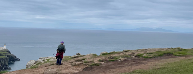 Looking out at Niest Point