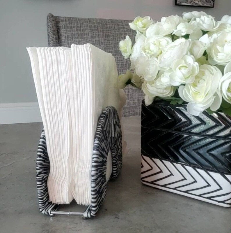 Thumbnail: Boho Book Holder, Napkin Holder, Desk Organizer, Mail Holder, Book ends