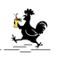 you bettah rum chicken running logo