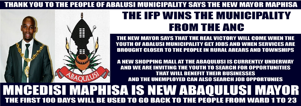 Local Government TV - 2021 TOP STORIES - MNCEDISI MAPHISA IS NEW ABAQULUSI MAYOR.png