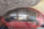 T4 camper van rear wheel tub repair