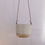 Thumbnail: Hanging White Latte Ripple Ceramic Planter