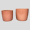 Thumbnail: Tub Rose Pink Ceramic Planter - fits 11cm-19cm plants