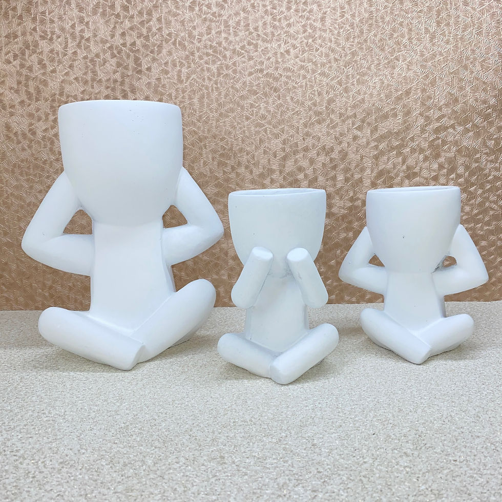 Thumbnail: See Speak Hear Three Wise People - 2 sizes 2 colours 3 designs