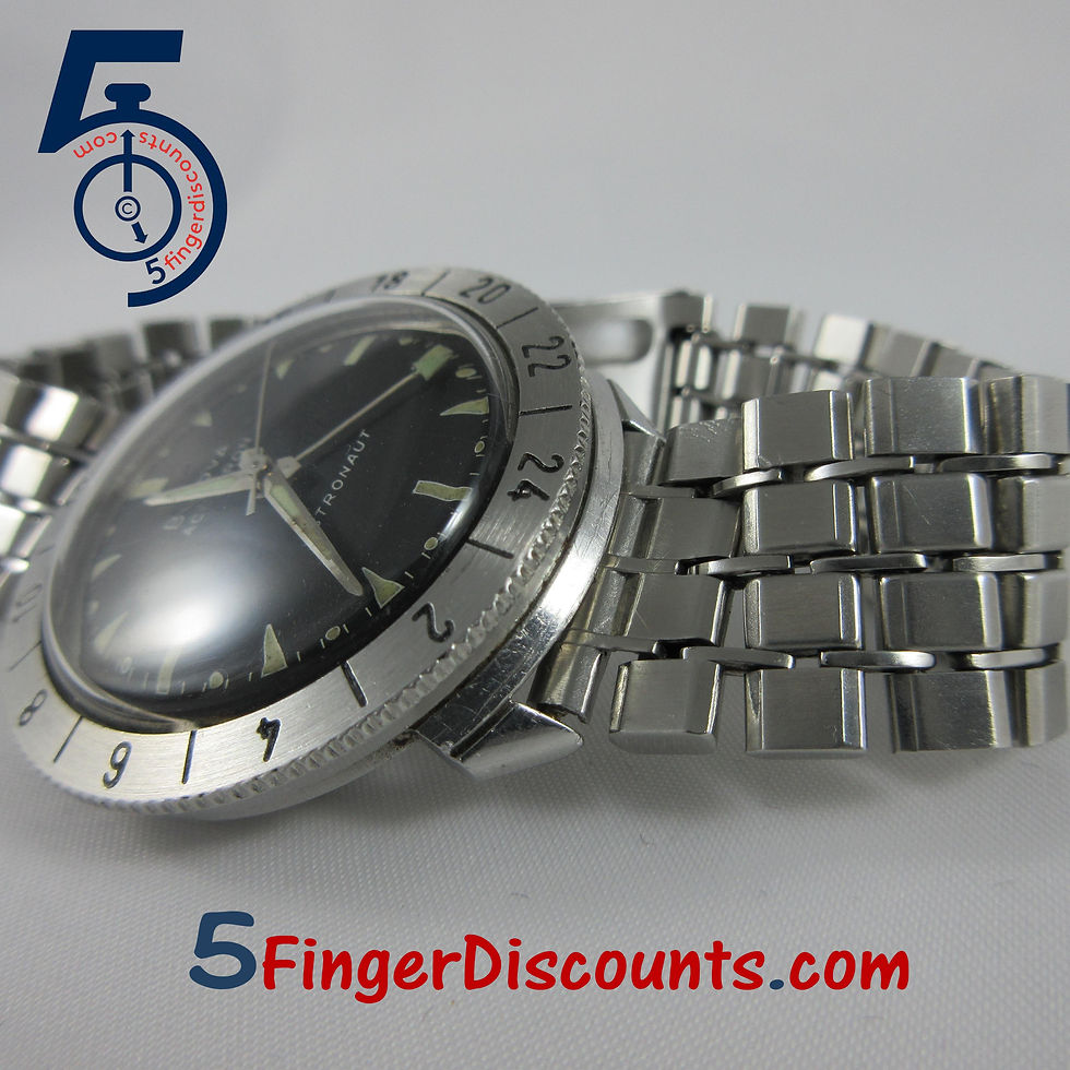 Thumbnail: 1969 M9 BULOVA ACCUTRON ASTRONAUT BULOVA BAND