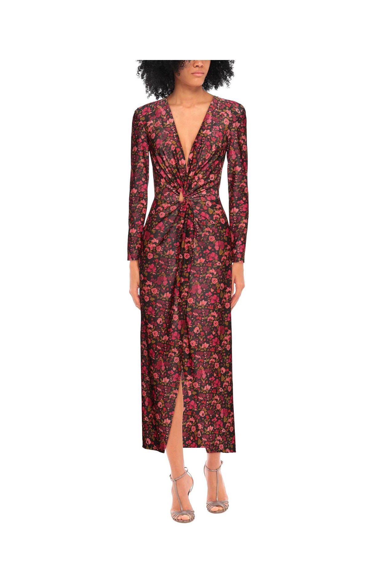 Vicolo - Floral Print Maxi Dress