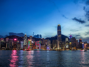 View of Central Hong Kong Island