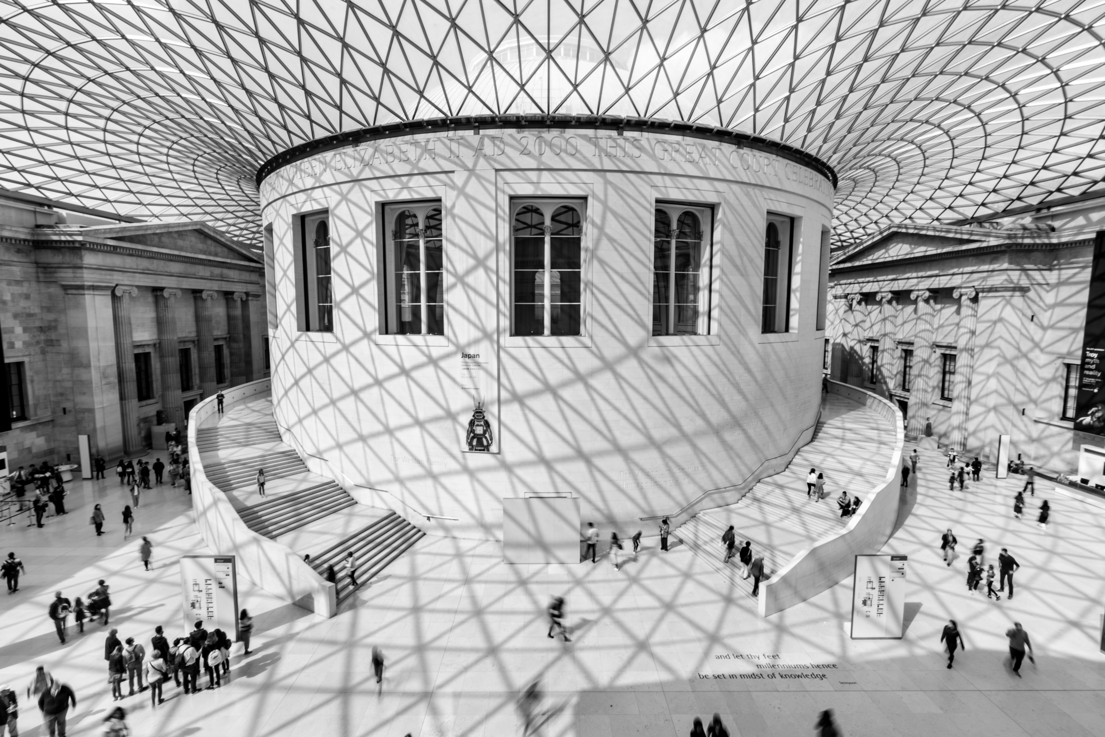 A historic object at the British Museum, photographed for its surface, shape and material detail.