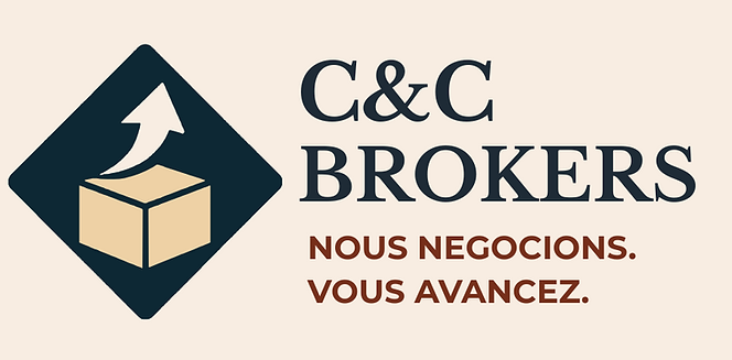 Logo de C&C Brokers, cabinet de courtage agroalimentaire B2B, France