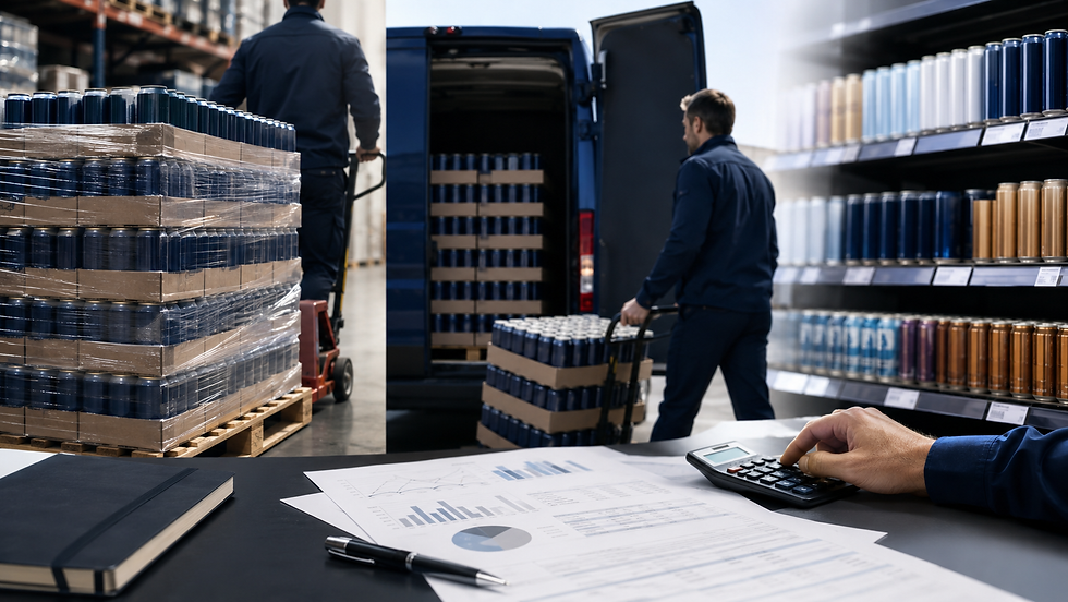 How to Calculate the European Retail Price of an Imported Beverage