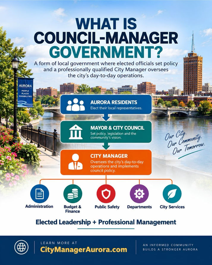 Aurora Residents Launch Effort To Move City From 'Strong Mayor' Form of Government to 'City Manager'...