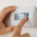 digital thermostat of a home AC system