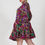 Thumbnail: Ola Print Shift Frill Dress