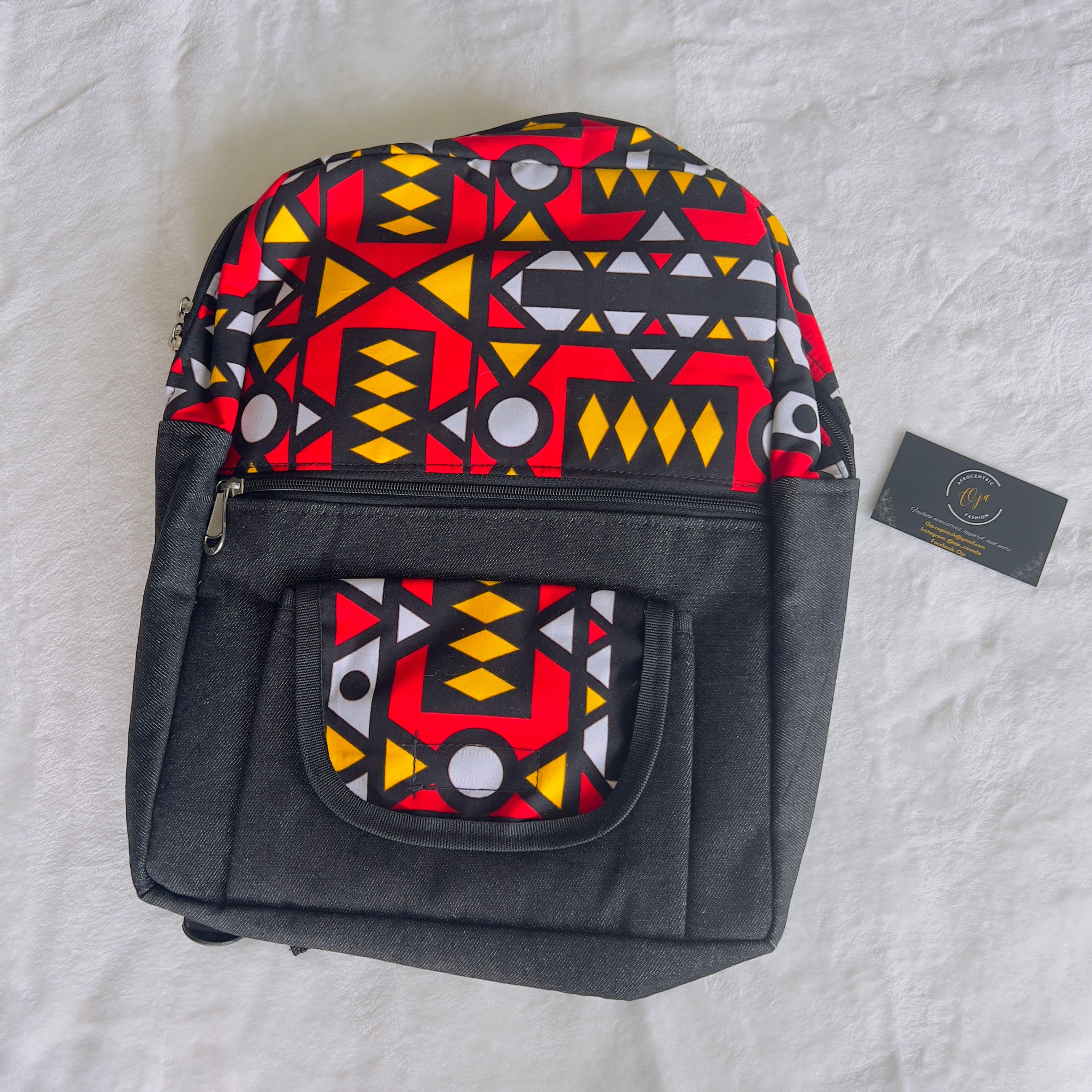 O.B.O  Bold Backpack Bag - Red