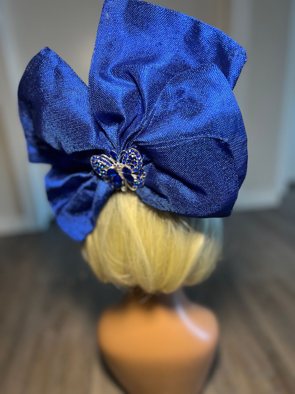 Thumbnail: Asooke Auto Gele Head Wear Wraps Cap Fascinator Hat