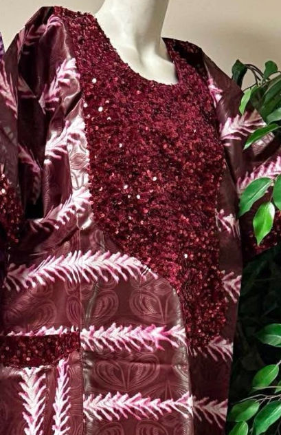 Thumbnail: Modupe Adire Boubou Freesize Dresses