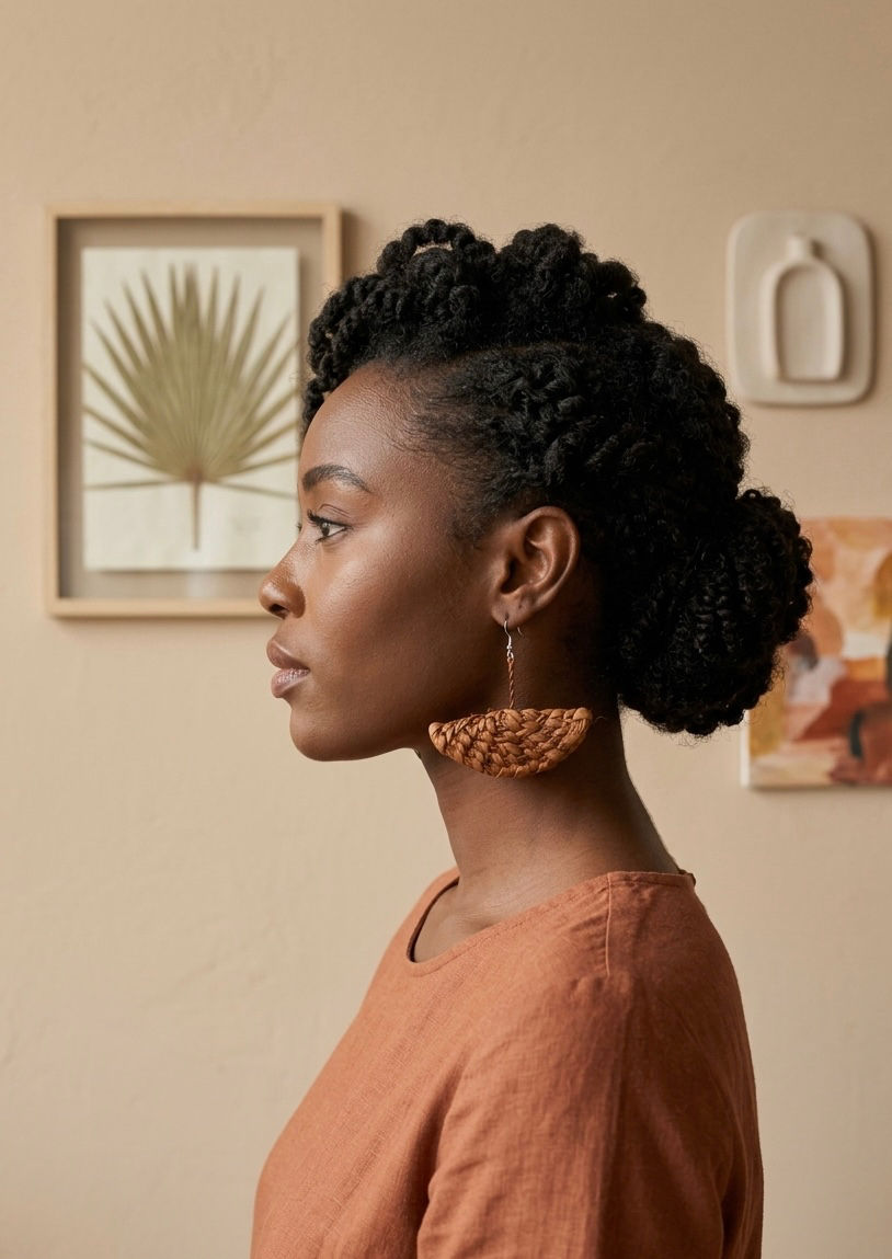 Thumbnail: Fatima Raffia Earrings 
