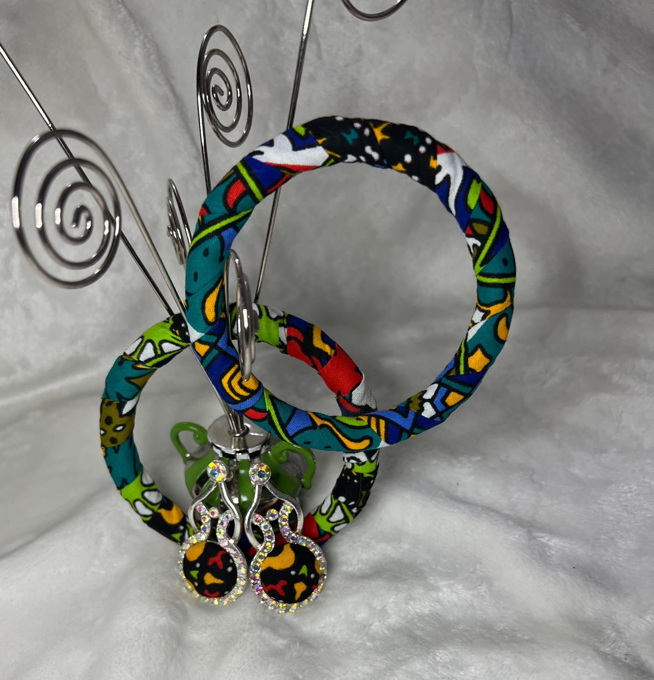 Soji Earrings and Bangles Set