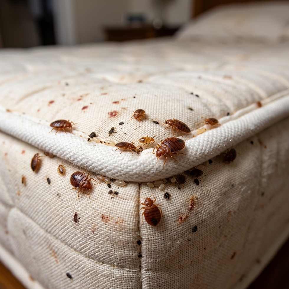infestation punaises de lit matelas Chamonix