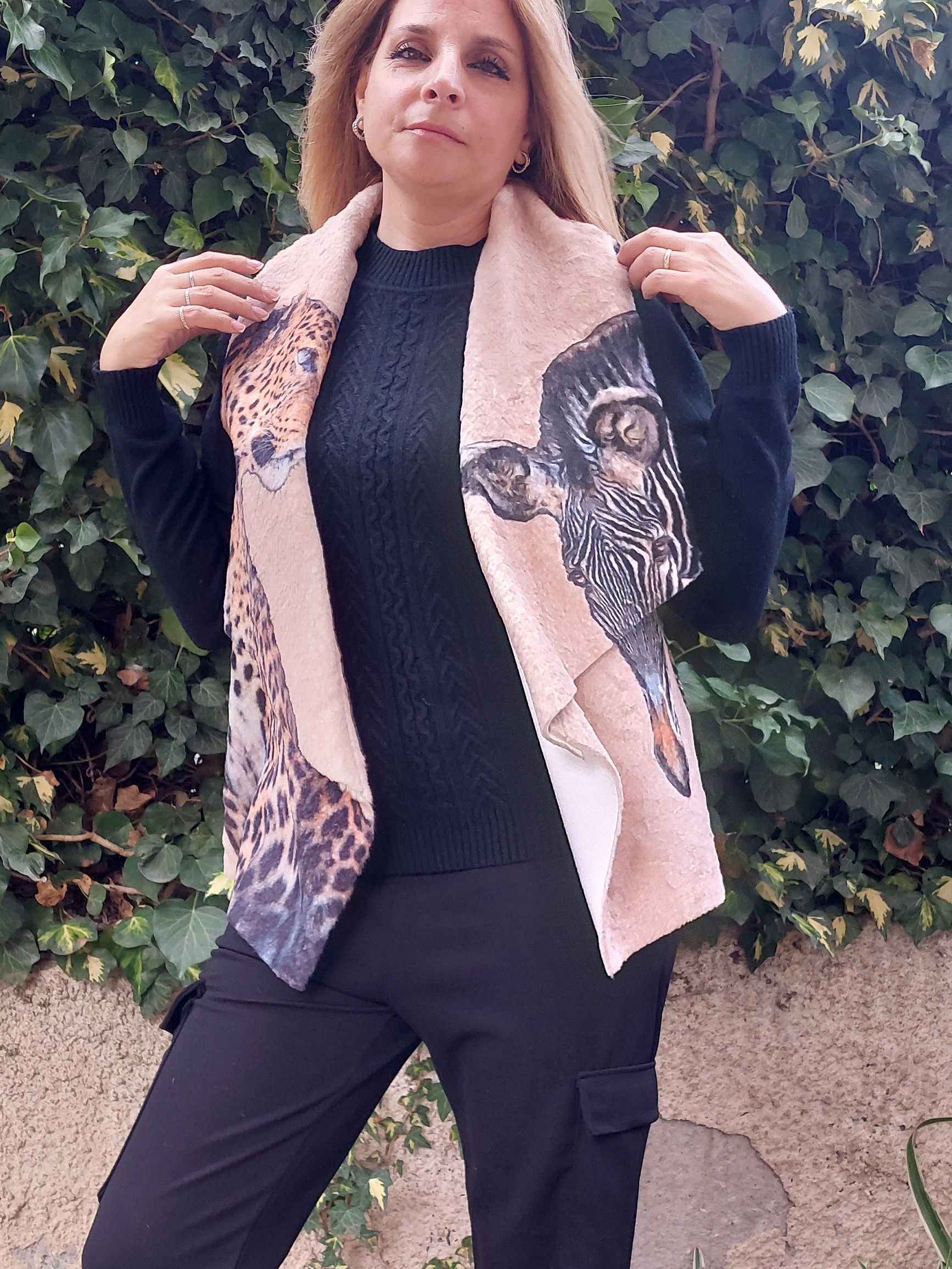 Gilet in pelliccetta rasata