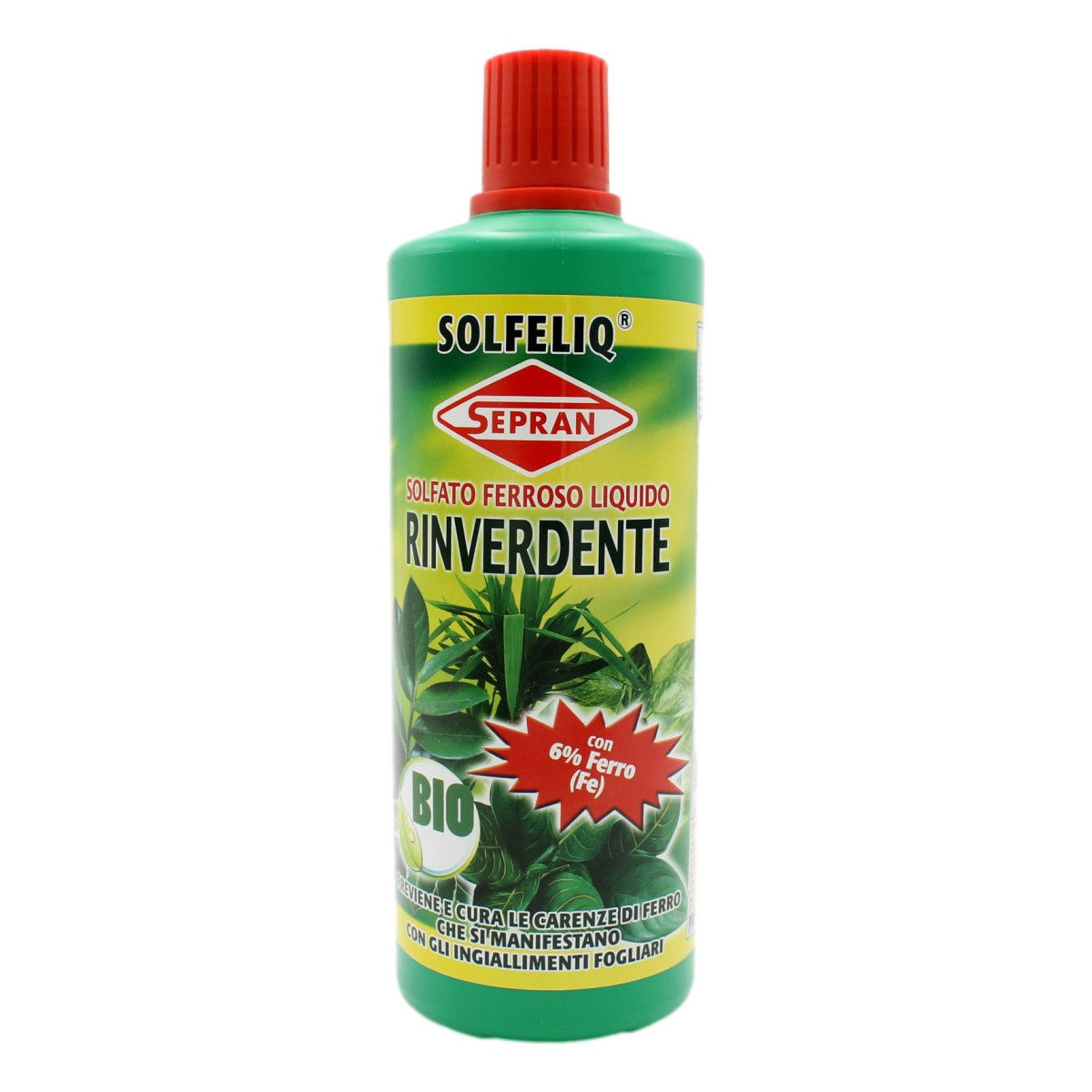 SOLFATO FERROSO 1 LT SOLFELIQ® RINVERDENTE CURATIVO E PREVENTIVO