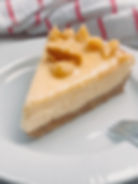 CHEESCAKE DULCE DE LECHE: 4 porciones grandes