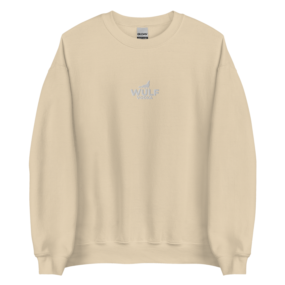 Thumbnail: Wulf Embroidered Crew Neck (White Logo)