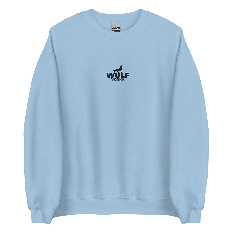 Thumbnail: Wulf Embroidered Crew Neck (Black Logo)