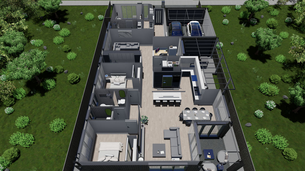 3D Floor plan Image 3
