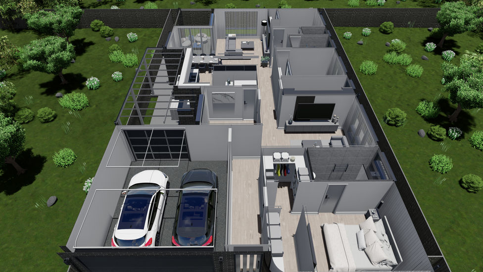 3D Floor plan Image 2