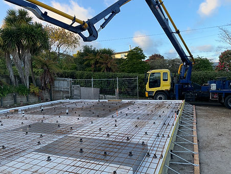 High performance homes foundation with MAXRaft insulated concrete slab for superior energy efficiency