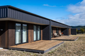 Modern high performance home exterior NZ with energy efficient design and sustainable architecture