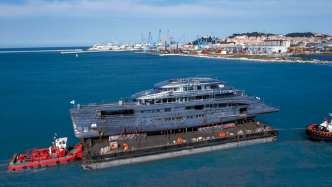 Đội ngũ CRN tất bật trong dự án mới nhất - M/Y 143-Project Maranello