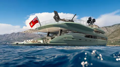 Siêu du thuyền 52,5m Alia Sea Club dự kiến ra mắt vào cuối năm 2023