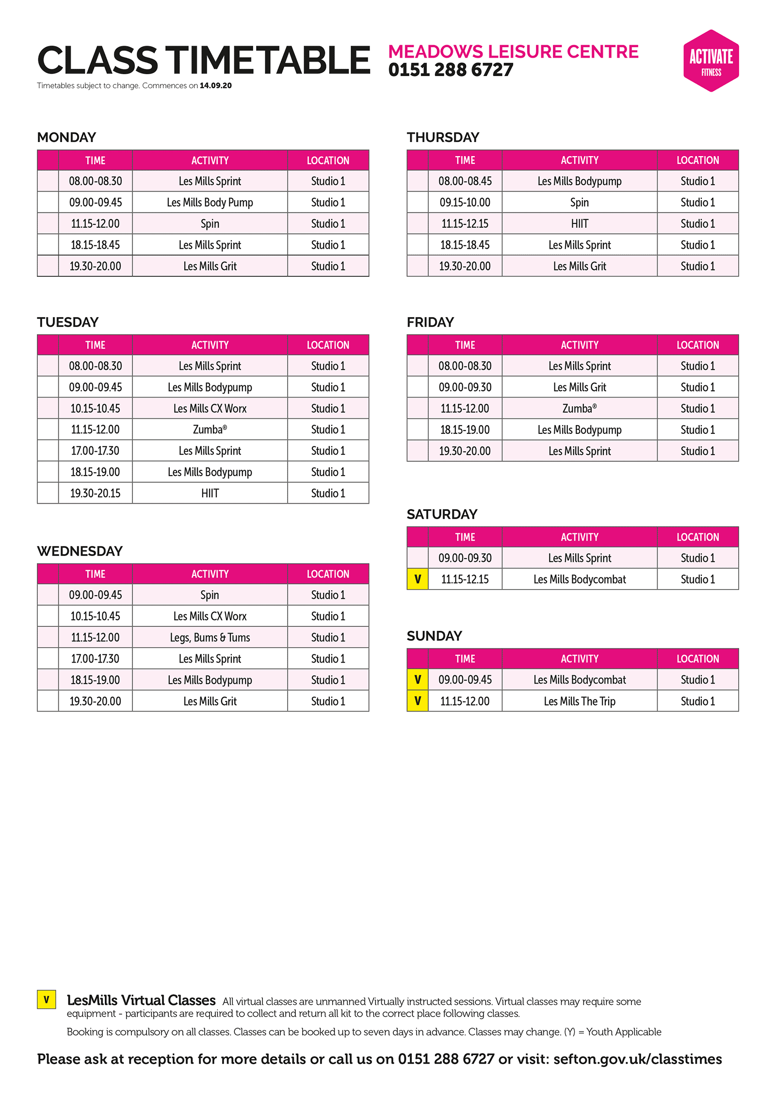 SEF Timetable MDW 140920.gif