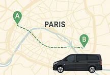 Transfert point à point Paris avec chauffeur privé – DNC Travel