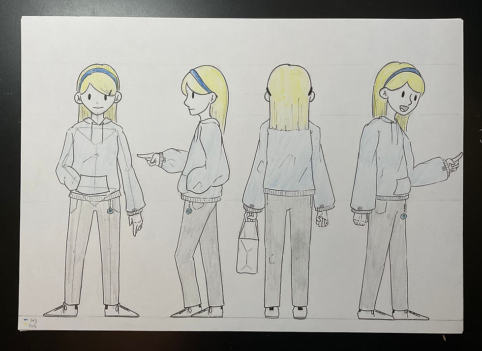 Julie Character Sheet