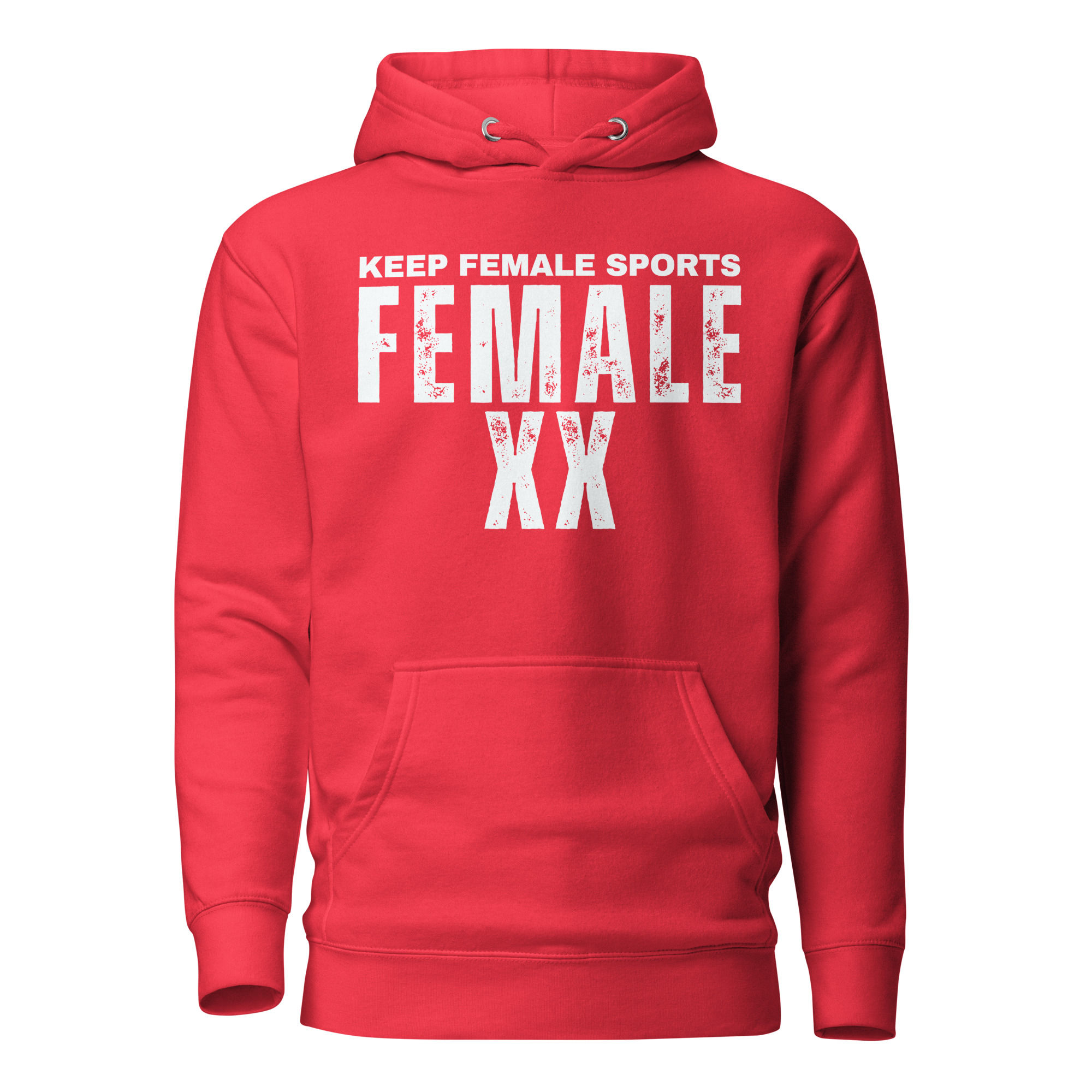 #KeepFemaleSportsFemaleXX Cotton Heritage Signature Hoodie