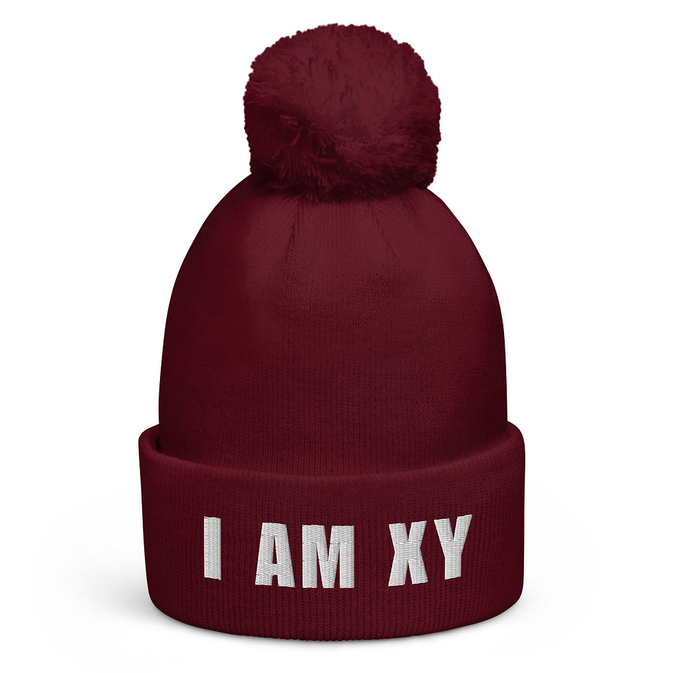 Thumbnail: I am XY Beechfield Pom Pom Beanie
