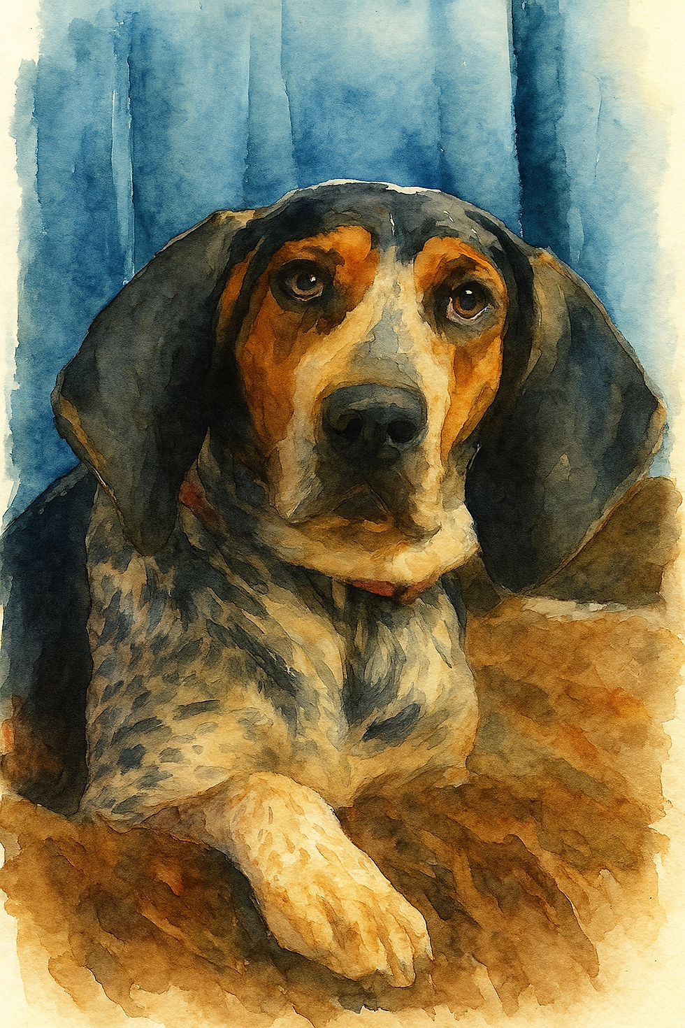 Customized Water Color or Pencil Drawing of Your Dog