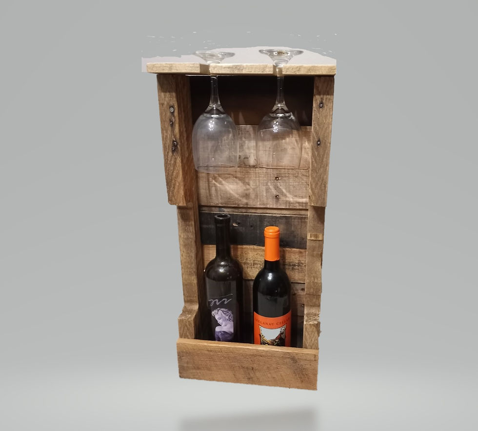 Thumbnail: Wine Rack - 2 Bottle 2 Glass